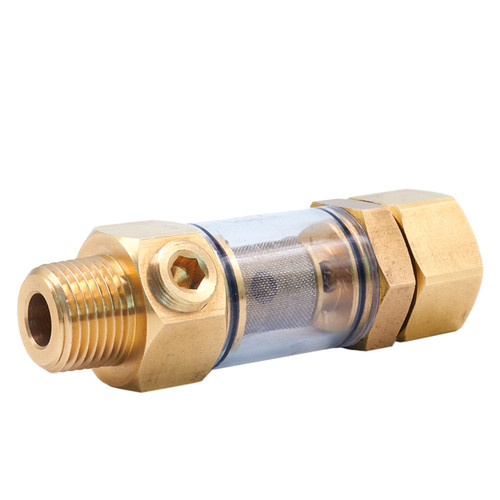 3/4-in Garden Hose to 1/2-in Male NPT Inlet Water Filter