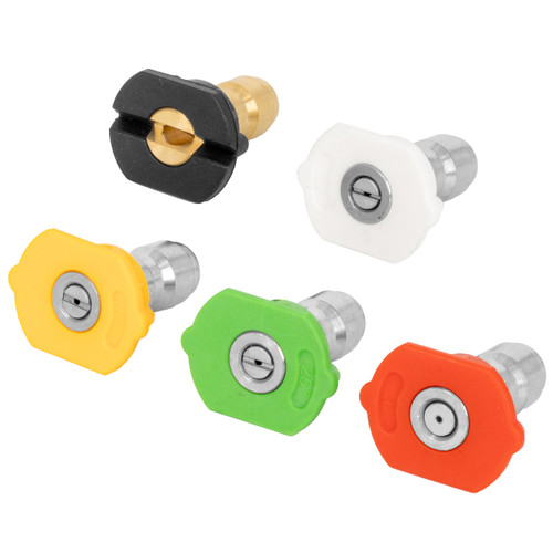 1/4-in Quick-Connect Pressure Washing Spray Nozzles, Set of 5
