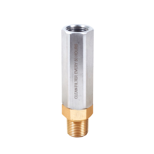 3/8-in M-F NPT Brass High Pressure Filter