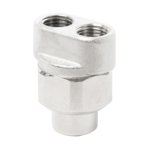 P.A. TD1 : 1/4 in FNPT Double Rollover Nozzle Holder
