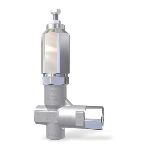 P.A. VB 160/280: 4050 psi @ 42 US gpm Unloader Valve, 303 Stainless Steel