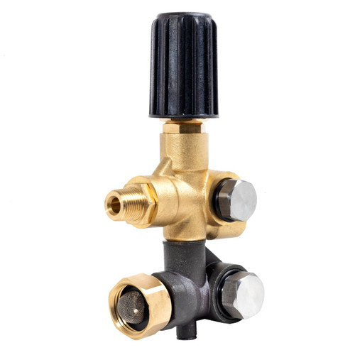 Canpump Unloader Valve - 4000 psi @ 6.6 US gpm, Easy Start, Outlet 3/8-in M NPT, Without Injector