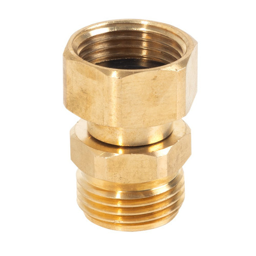 3/4-in Female Garden Hose Swivel to 3/4" Male NPT Adapter w/ Gasket