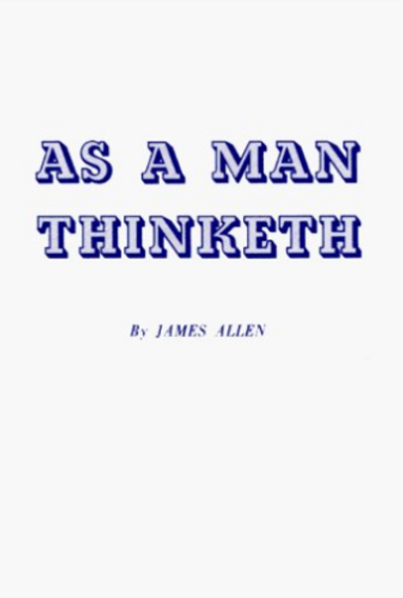 As a Man Thinketh (Pamphlet)