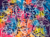 The Night\'s Vibes Print by Davia King