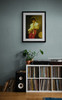 Prince Purple Rain Tour Photo #5  framed in black in music room
