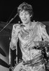 The Rolling Stones | Mick Jagger #8 by Jeffrey Mayer. Mick Jagger rare photo smiling with a harmonica