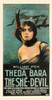 Theda Bara In The She-Devil Movie Poster