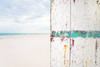 “Puertas en la Playa by  Fabrice Henssens  | Scenic costal, tropical art photography on archival baryta paper from FATHOM Art Studio