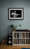 Neil Diamond by Richard E. Aaron | Classic Rock Photo | Limited Edition Print | Framed in black and displayed in a music room