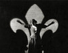 Geraldine Farrar dramatic scene still from Joan the Woman, 1916