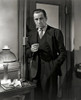 Scene still of Humphrey Bogart in Maltese Falcon, 1941