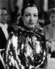 Portrait shot of Joan Crawford in a glittering gown