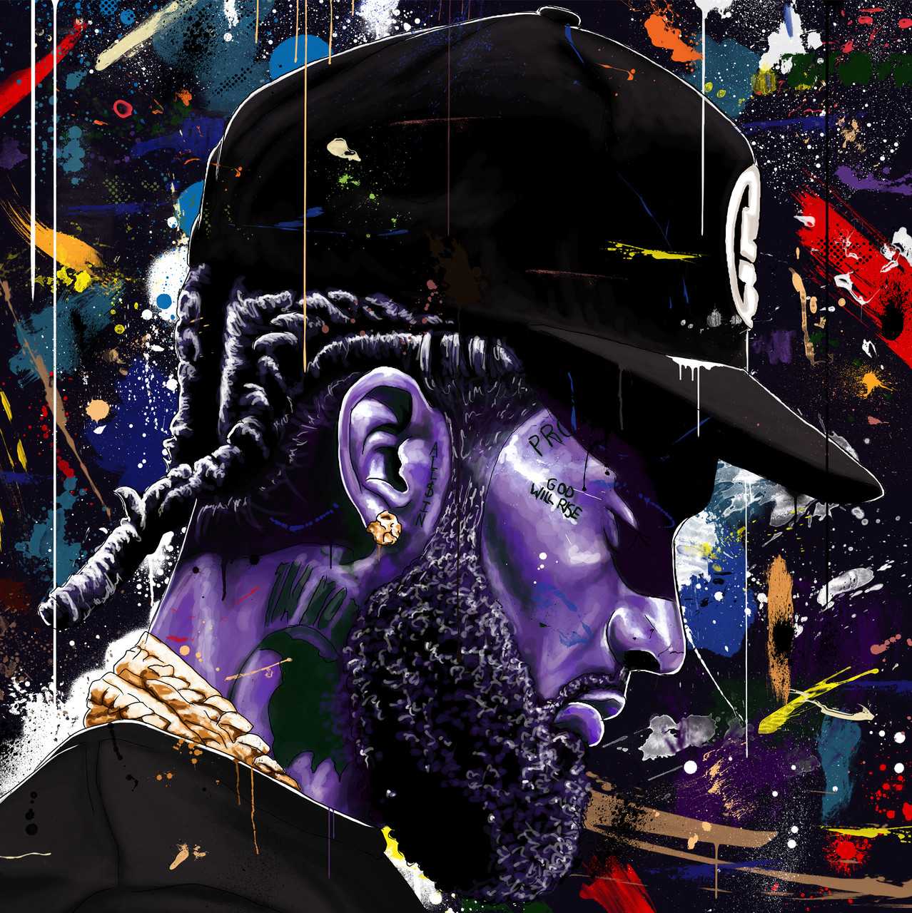 Hustler by Bart Cooper | Nipsey Hussle Art