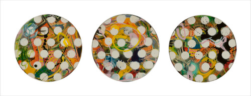 Sun Spots Triptych  by Michael Torquato DeNicola | Fine Art Print