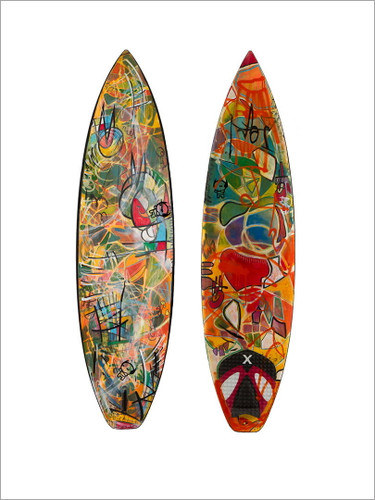 Tide Pool by Michael Torquato deNicola | Surf Board Print