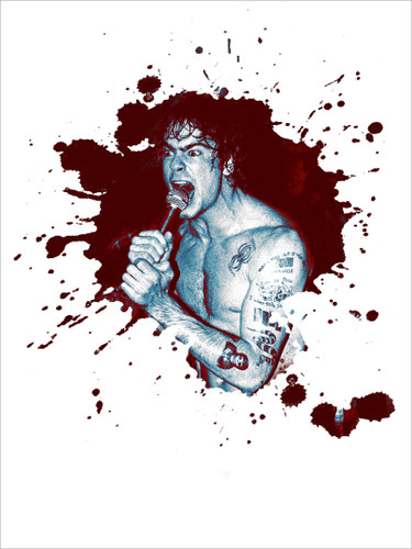 Henry Rollins by SEL X Salk | Fine Art Print