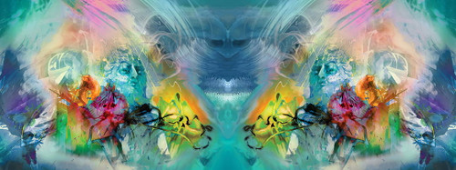 Shiva by Ravi Dosaj | Abstract Canvas Print