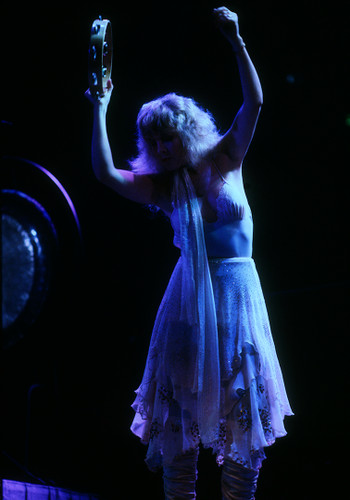 Fleetwood Mac | Stevie Nicks #2 bt Jeffrey Mayer | Classic Rock Photo | Limited Edition Print | Stevie is shot with a blue gel lighting her.