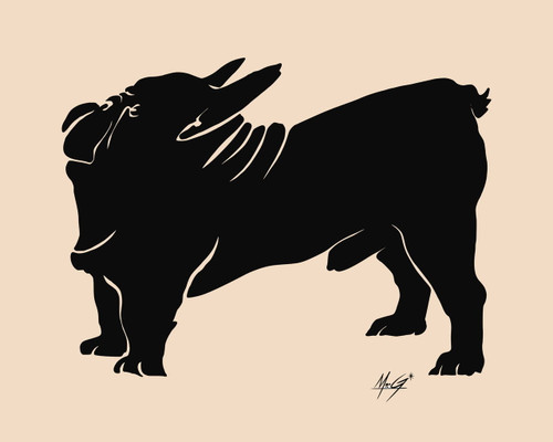 Frenchie 2 Print by Mr. G.