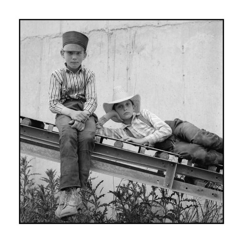 Two Hutterite Boys Photo by Drew Carolan