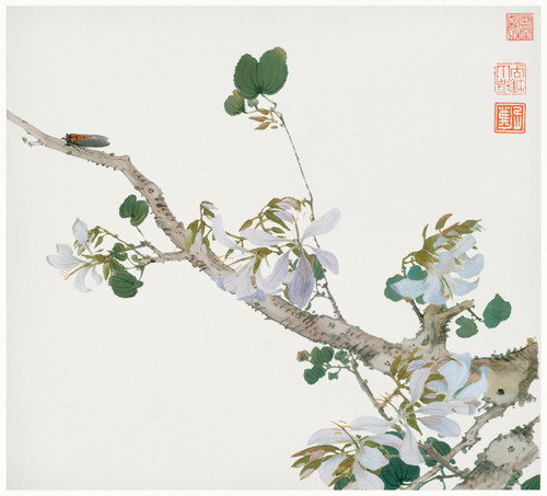 Insects and Flowers 2 by Ju Lian