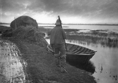 Marshman Going to Cut Schoof-Stuff by Peter Henry Emerson