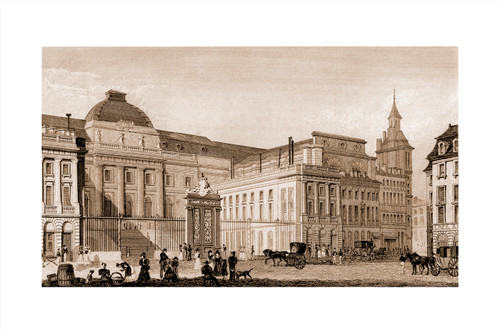 Paris, Palais De Justice, Vers La Rue De La Barillerie by A. Pugin by A. Pugin