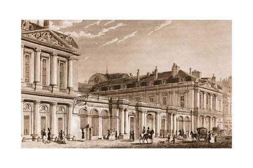 Palais Royal, Street Front by A. Pugin