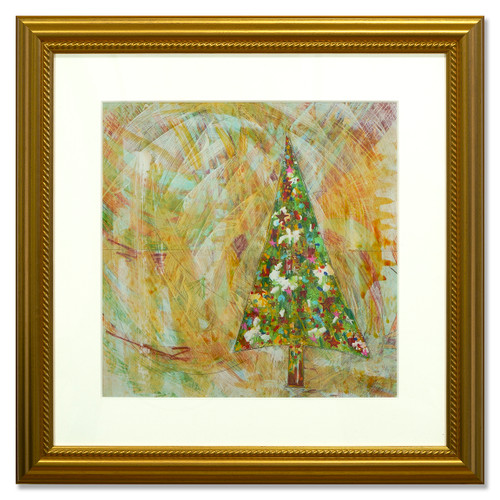 Framed Holiday Flow art  print by Michael Torquato deNicola