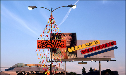 Peter Frampton, Where I Should Be Billboard by Robert Landau