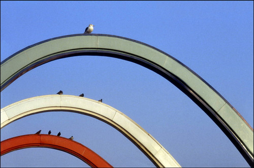 Arches, Pioneer Chicken, Hollywood by Robert Landau