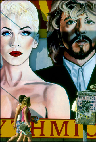 Eurythmics, Revenge Billboard by Robert Landau