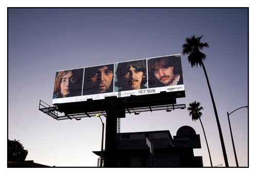 Beatles, White Album Reissue Billboard by Robert Landau