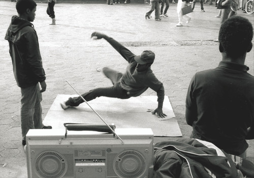 Breakers in Washington Sq. Park, 1983 Photo by Drew Carolan