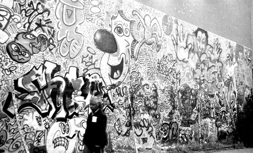 Houston St. Wall Photo, 1983 by Drew Carolan