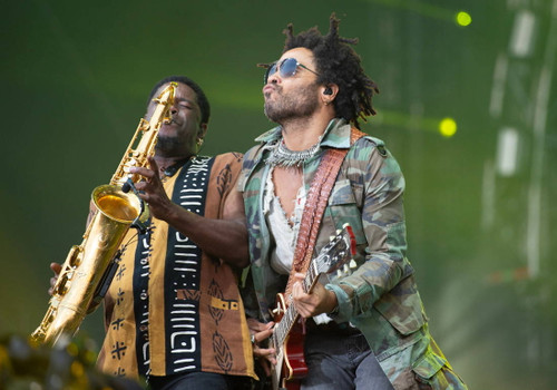 Lenny Kravitz in concert at Kaaboo in Del Mar, California, 2016