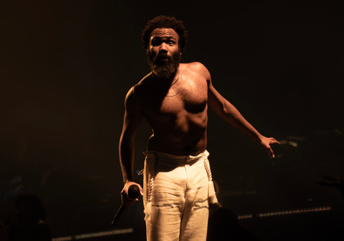 Childish Gambino photo  in concert at Outside Lands