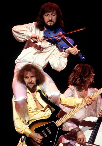 ELO #3 | Classic Rock Photo | Limited Edition Print | Richard E. Aaron
Mik Kaminski, Kelly Groucutt, Hugh McDowell, 1978
