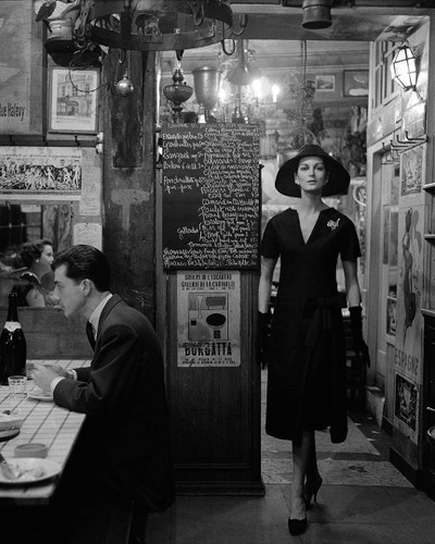 Dior at Roger la Grenouille Paris | Vintage Fashion Photo by Gleb Derujinsky