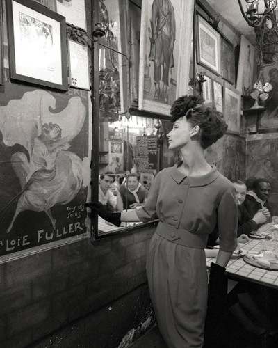 Pierre Cardin at Roger la Grenouille | Vintage Fashion Photo by Gleb Derujinsky