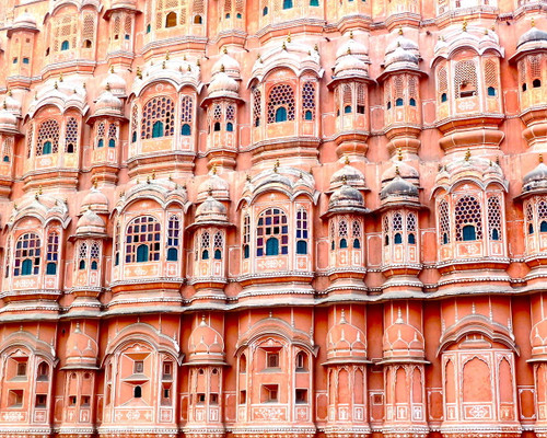 Detail photo of Hawa Mahal by Danielle Massell