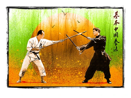 Legacy in Motion print by Marcel “SEL” Blanco after a vintage photo.