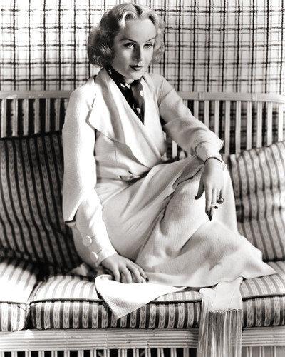 Stylish shot of Carole Lombard by ER Richee for the film, Hands Across The Table.