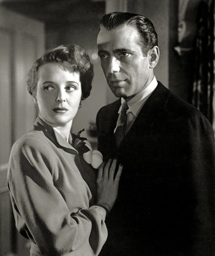 Scene still of Mary Astor, Humphrey Bogart, Maltese Falcon, 1941