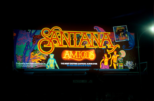 Santana Billboard by Robert Landau |