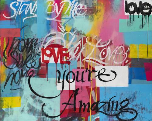 You\'re Amazing by Karlos Marquez | Graffiti Fine Art print