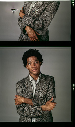 Basquiat Portrait by Richard Corman