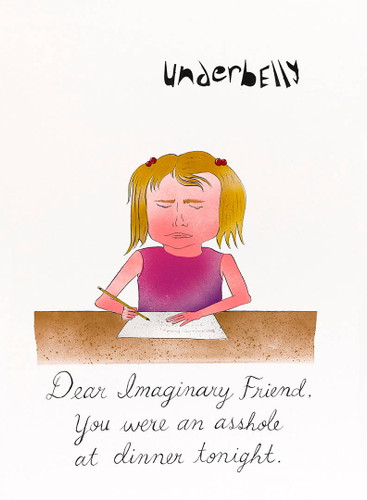 Imaginary Friend by Rohitash Rao Underbelly #8 by Rohitash Rao | Comic Art Print