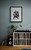 KISS #2 by Richard E. Aaron | Band Portrait shot (Paul Stanley, Gene Simmons, Ace Frehley and Peter Criss)  Framed in black and displayed in a music room.